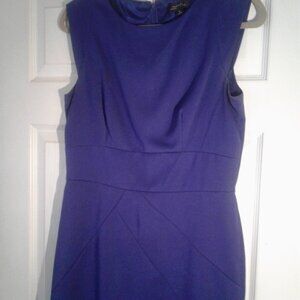 Tahari Purple Sheath Dress